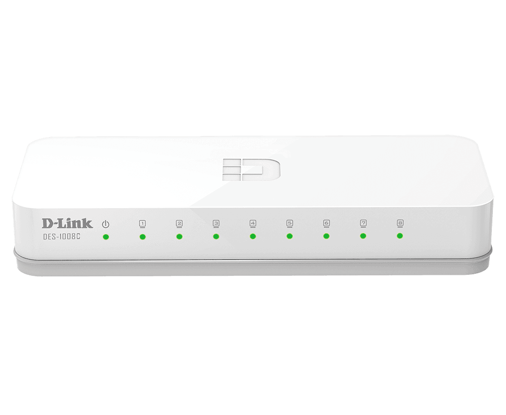 D-link DES-1008C 8-Port 10/100 Mbps Desktop Switch