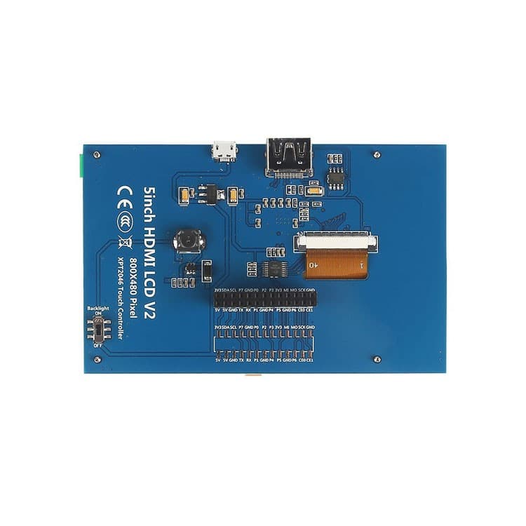 5 Inch 800x480 HDMI Touch LCD Display for Raspberry   — image 1