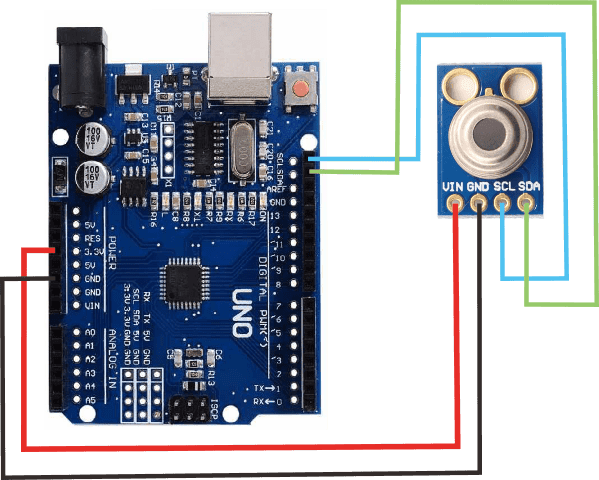 GY-906 MLX90614 Contactless Temperature Sensor — image 1