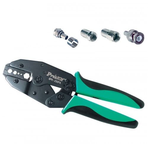 6PK-230PA Coax Connectors Crimping Tool — image 1