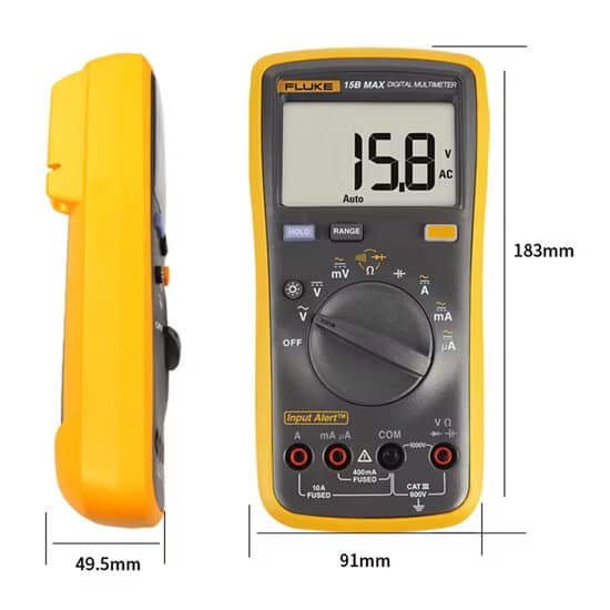Fluke 15B MAX Digital Multimeter — image 1