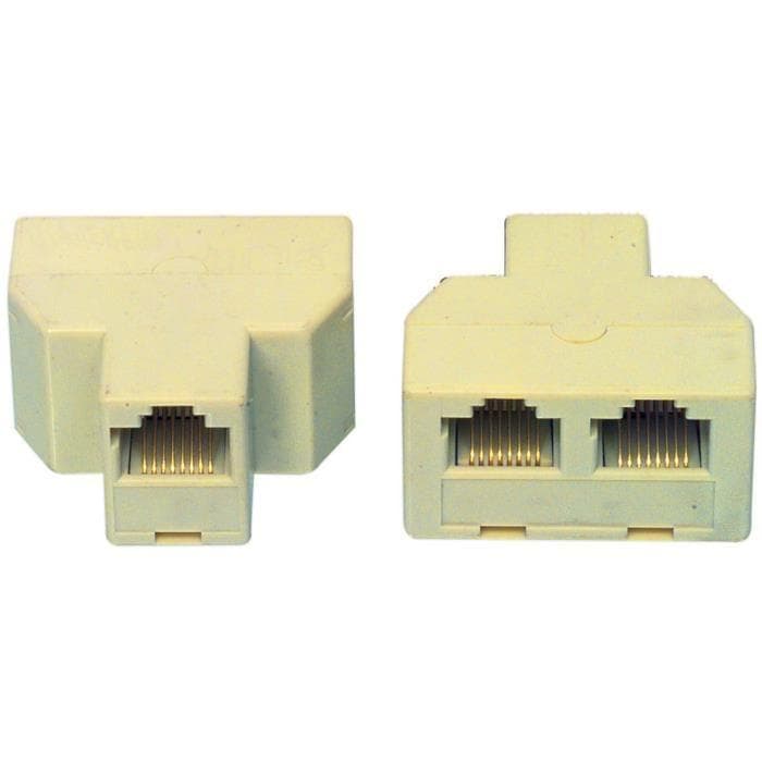RJ11 phone jack 2 lines — image 1