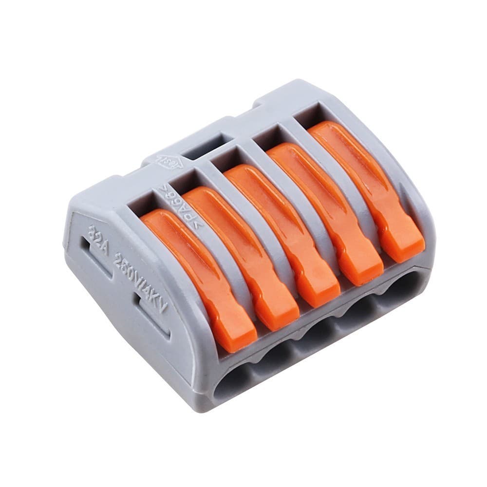 Wago 5 Way Electrical Wire Connector  — image 1