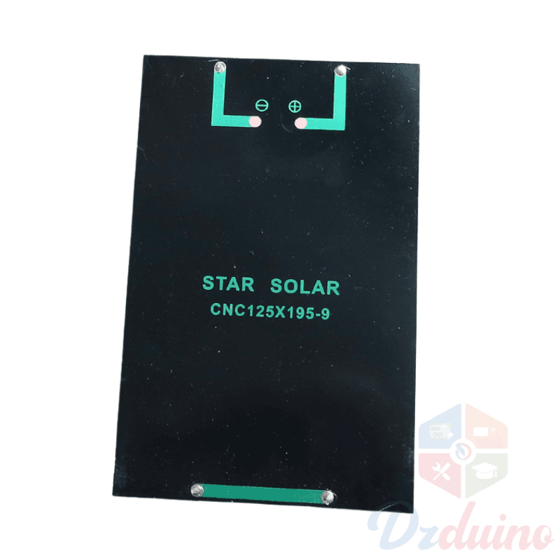 125x195mm 9V 3W Solar Panel — image 1