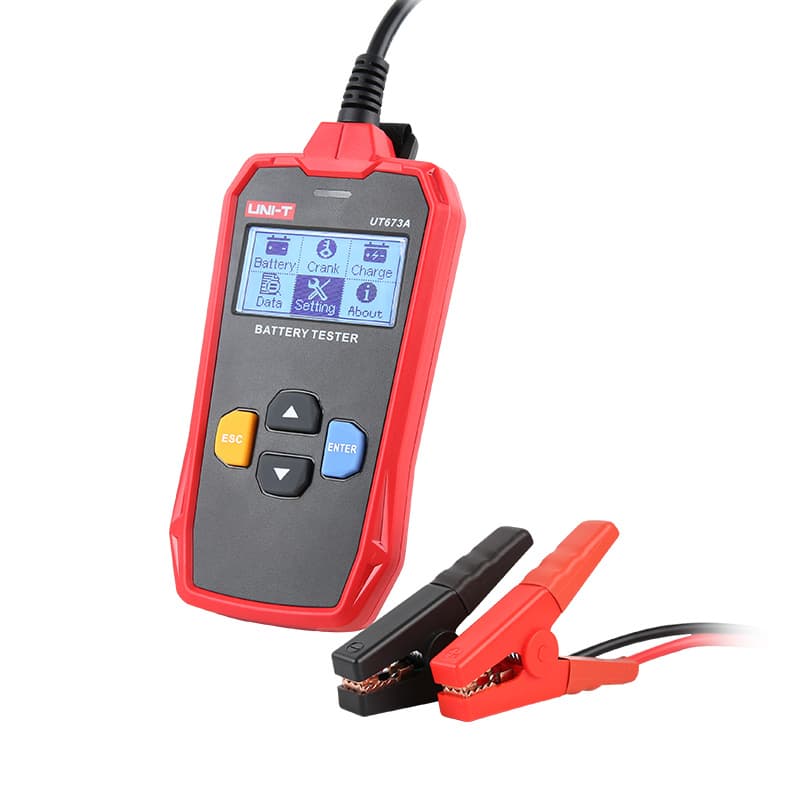 UT673A AUTOMOTIVE BATTERY TESTER — image 1