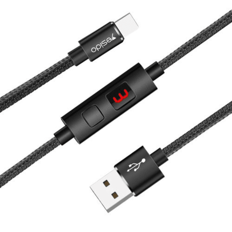 Yesido CA46 Micro USB Data Cable with Timing Cut Off — image 1