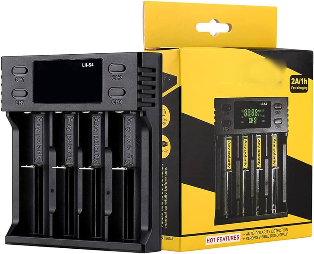 Metama Lii-S4 Automatic Polarity Sensing Battery Charger — image 1