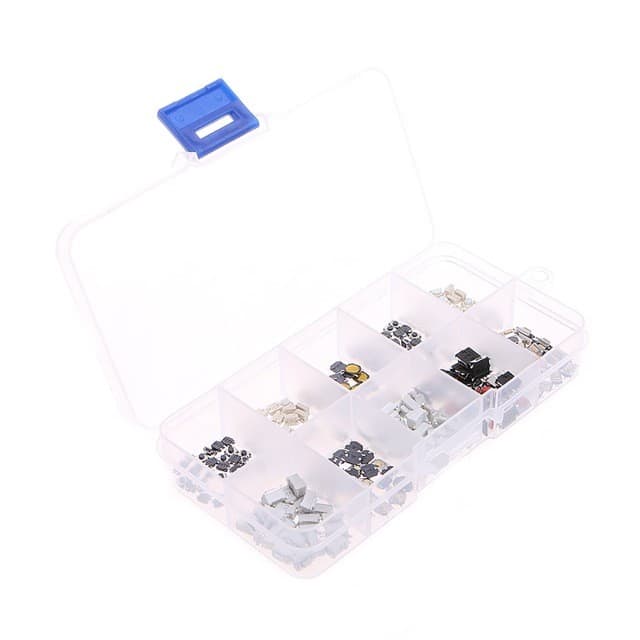 10 Types Tactile Push Button 250Pcs  — image 1