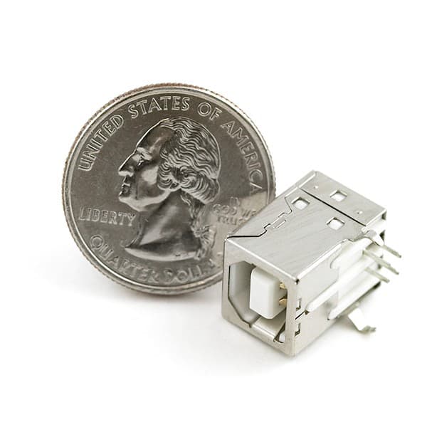 USB Female Type B Connector — image 1