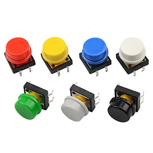 White Cap for Pushbutton switch B3F-4055 — image 1