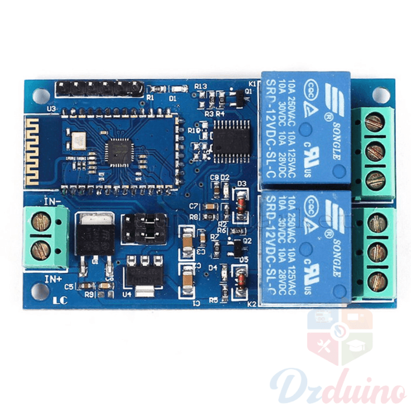 2CH Bluetooth Relay Module 12V — image 1