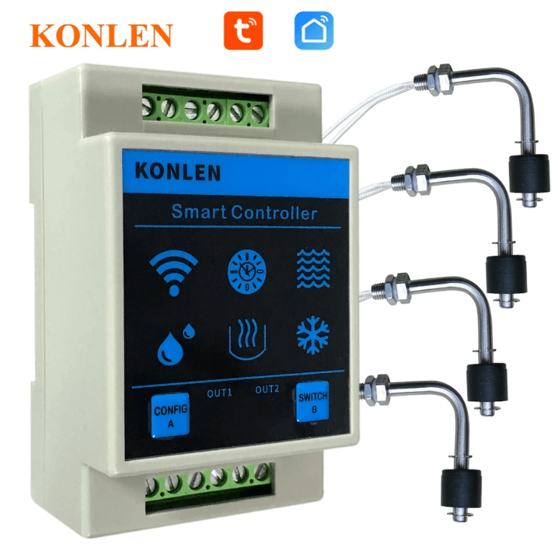 KONLEN Tuya WiFi Smart Water Level &amp; Leak Sensor — image 1