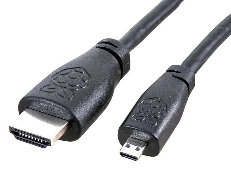 Micro HDMI to Standard HDMI (A/M) Cable - 1M