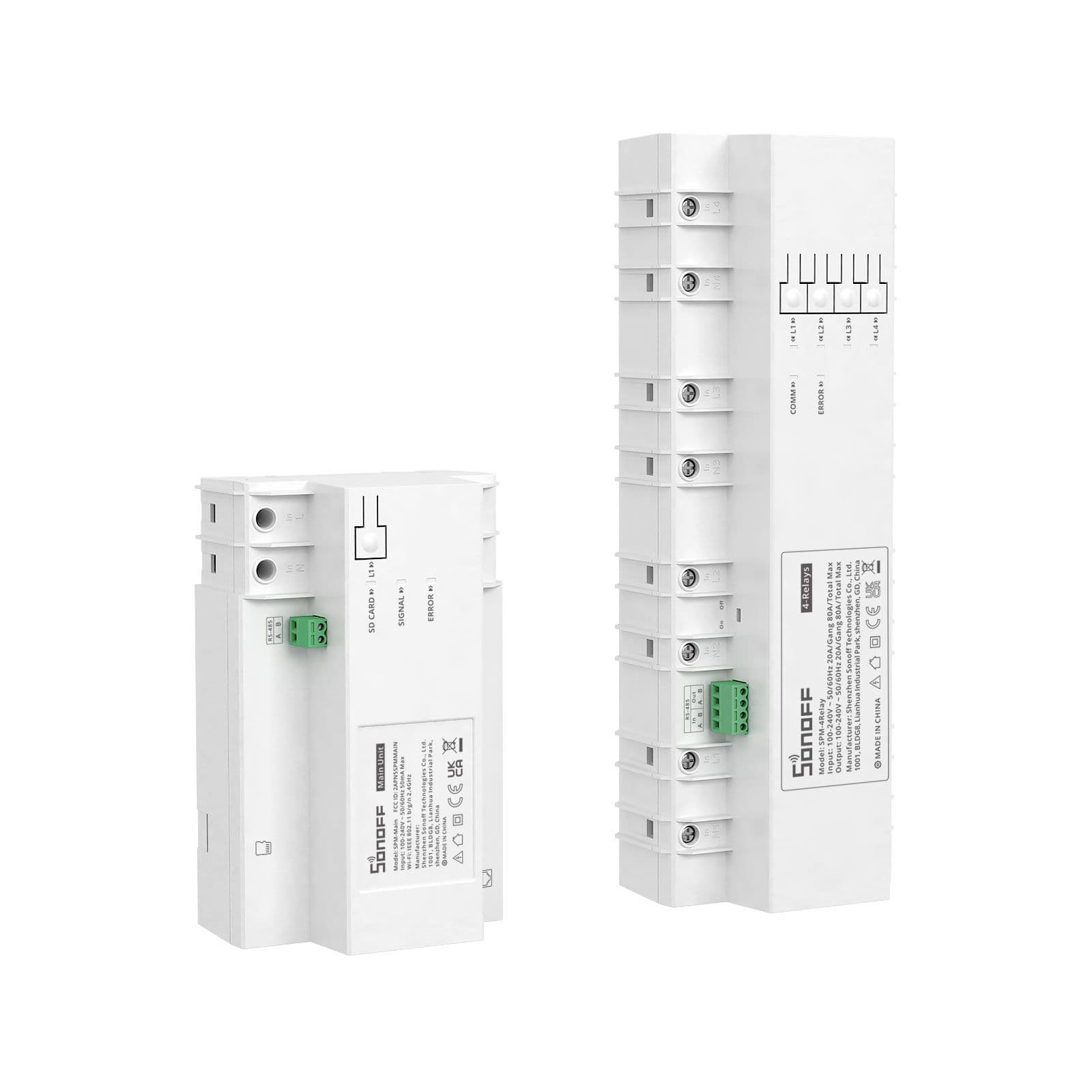 SONOFF SPM Smart Stackable Power Meter 20A/Gang Energy Consumption