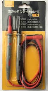 CAT III 1000V 20A Silicone Wire Probe Test Leads Pin for Digital Multimeter — image 1
