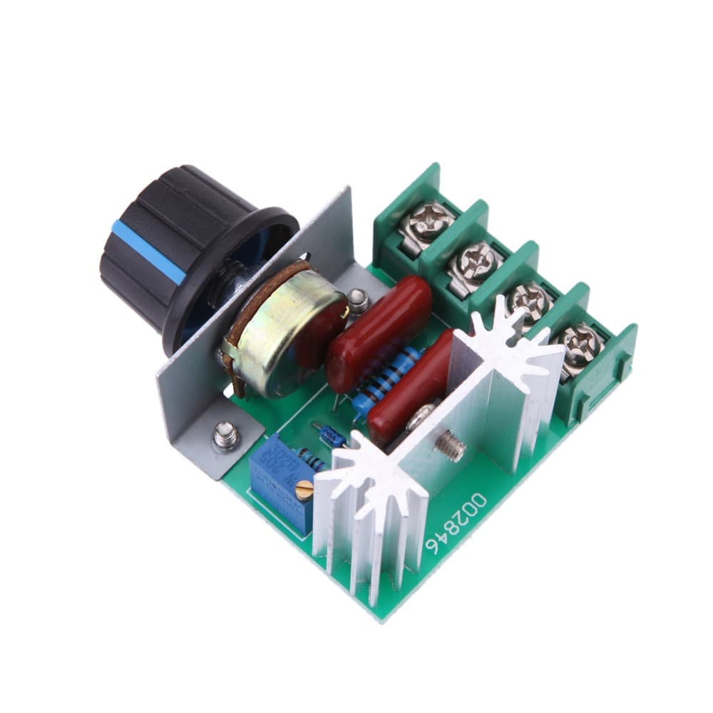 2000W 50V-220V Adjustable Voltage Regulator PWM AC Motor Speed Controller — image 1