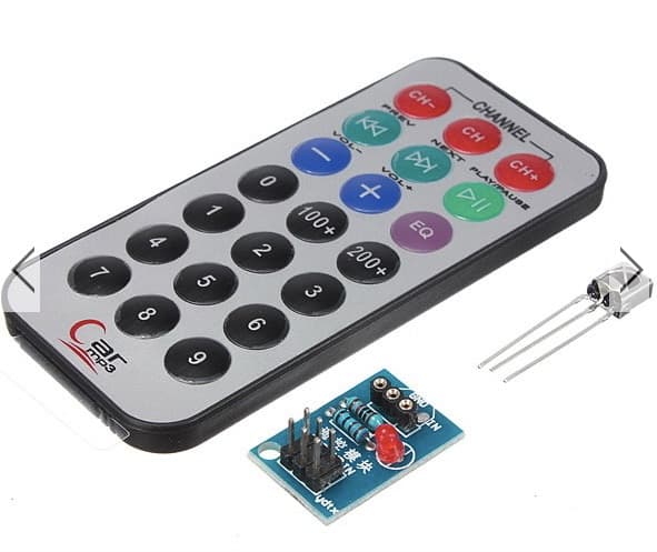 HX1838 VS1838 Infrared IR Receiver Module + Remote Control — image 1