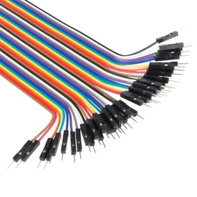 Male-Male Jumper Wires - 40 x 400mm — image 1