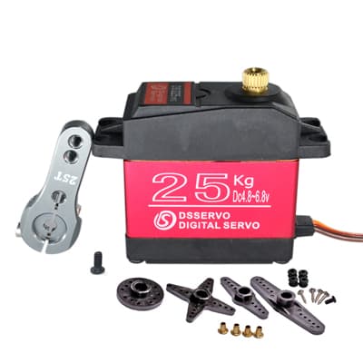 DS3225 25KG Metal Gear Digital Servo 180 Degree — image 1