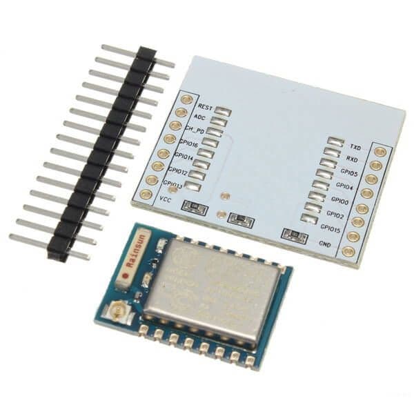 Plaque d'Adaptation ESP-08 - ESP-12 - ESP8266 — image 1