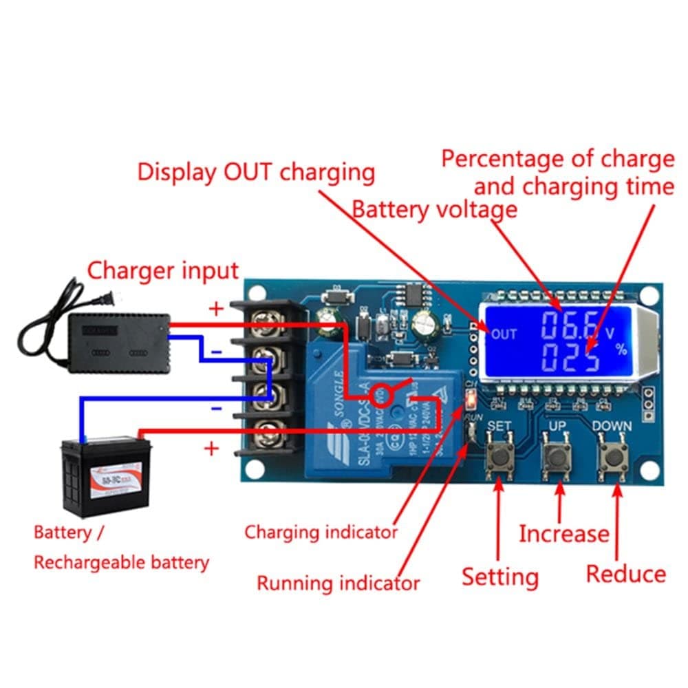 XY-L30A Battery Charging Control Module 6-60V — image 1