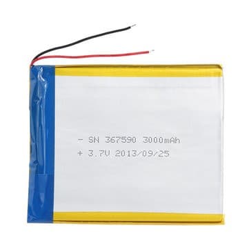 3.7v 3000mah Rechargeable Lipo Battery — image 1