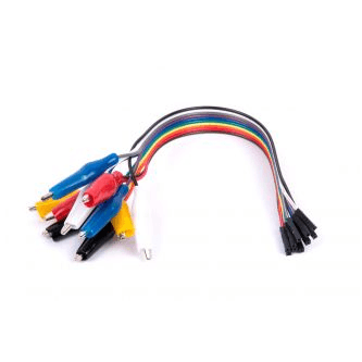 Alligator -Female ,20CM ,10 pin / pack Jumper wire — image 1