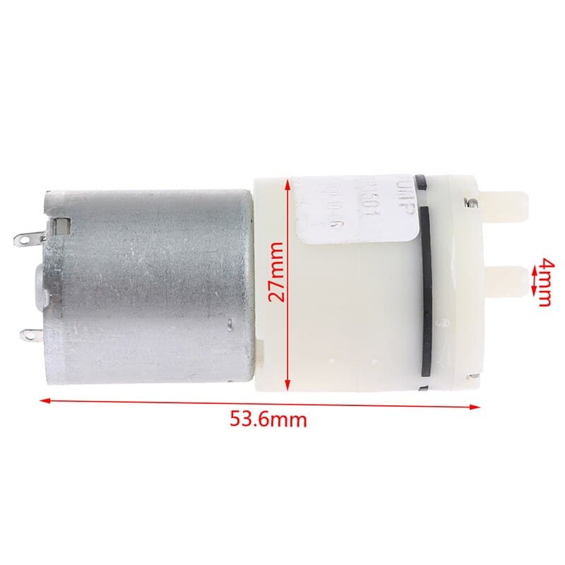 3.7V-5V 370 Vacuum air pump 4mm — image 1