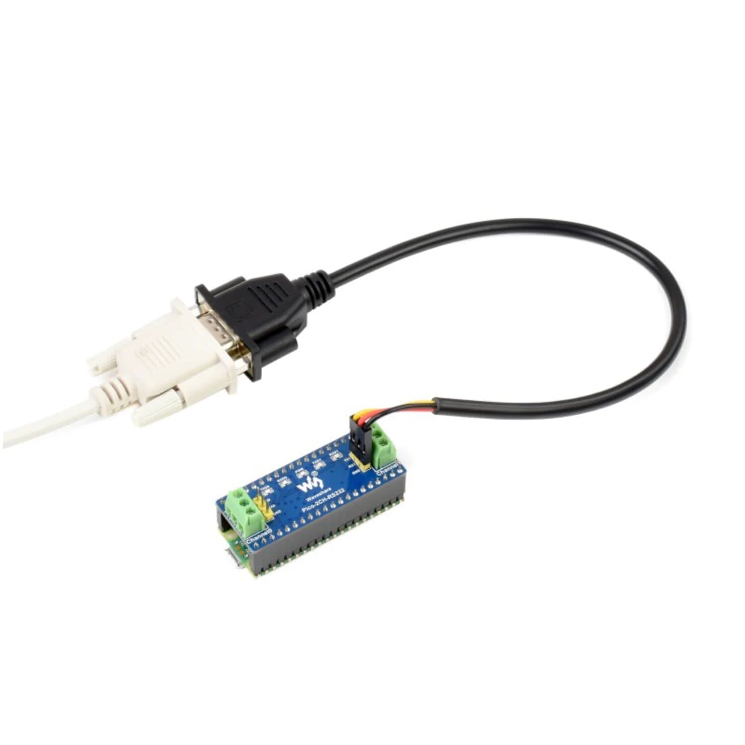2-Channel RS232 Module for Raspberry Pi Pico, SP3232EEN Transceiver, UART To RS232 — image 1