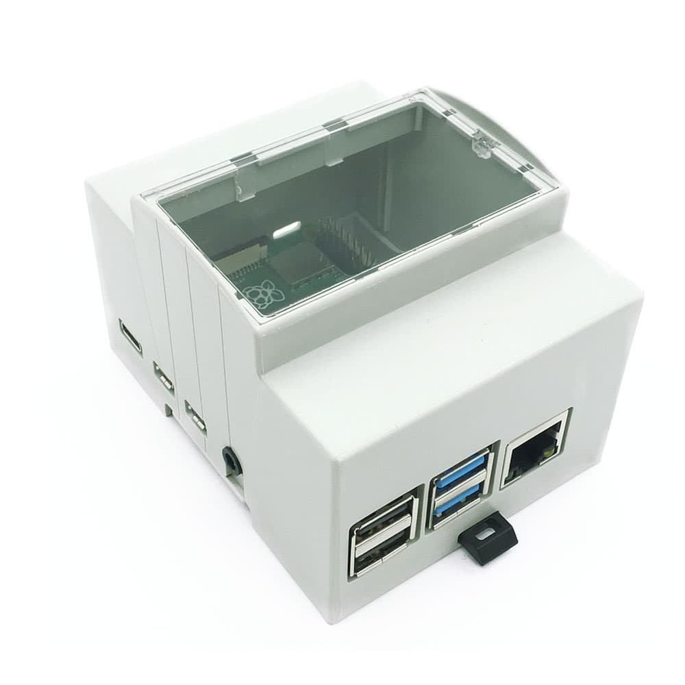 Raspberry Pi 4 Model B ABS Case White — image 1