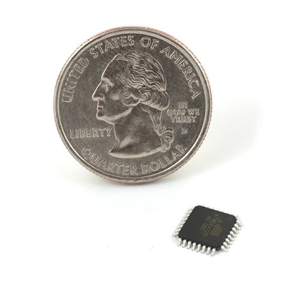 AVR microcontroller - ATmega 8A-AU SMD — image 1