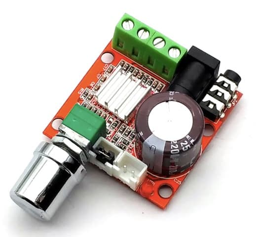 Mini Hi-Fi PAM8610 Audio Stereo Amplifier — image 1