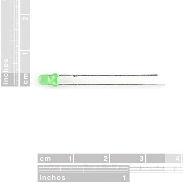 LED 3mm, Red, Green, Yellow, Blue, White — image 1