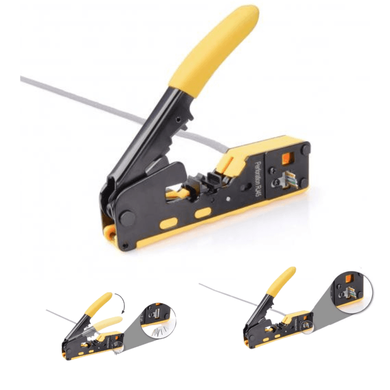 DIGITUS Multi Modular Crimping Tool - RJ45/ Rj15/ RJ11 — image 1