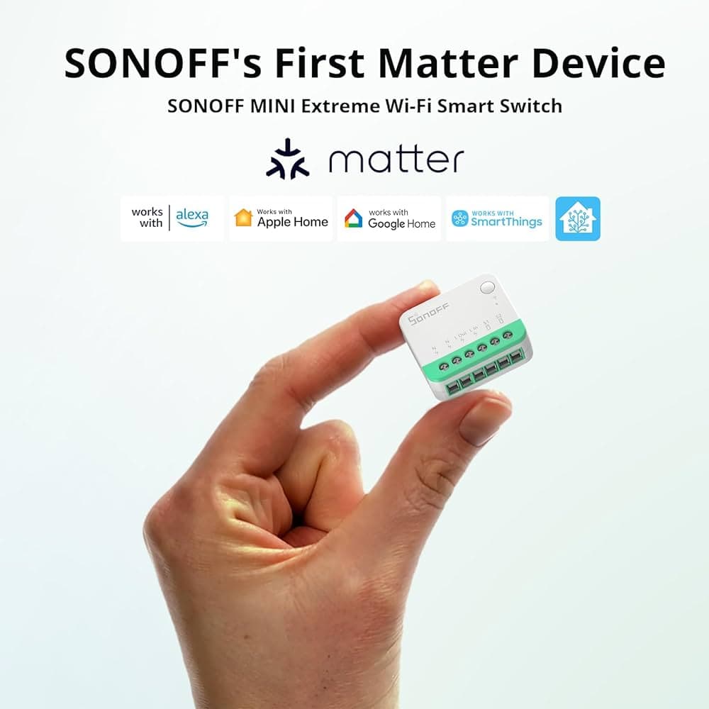 SONOFF MINIR4M MINI Extreme WiFi Smart Home Switch Detach Relay Matter — image 1