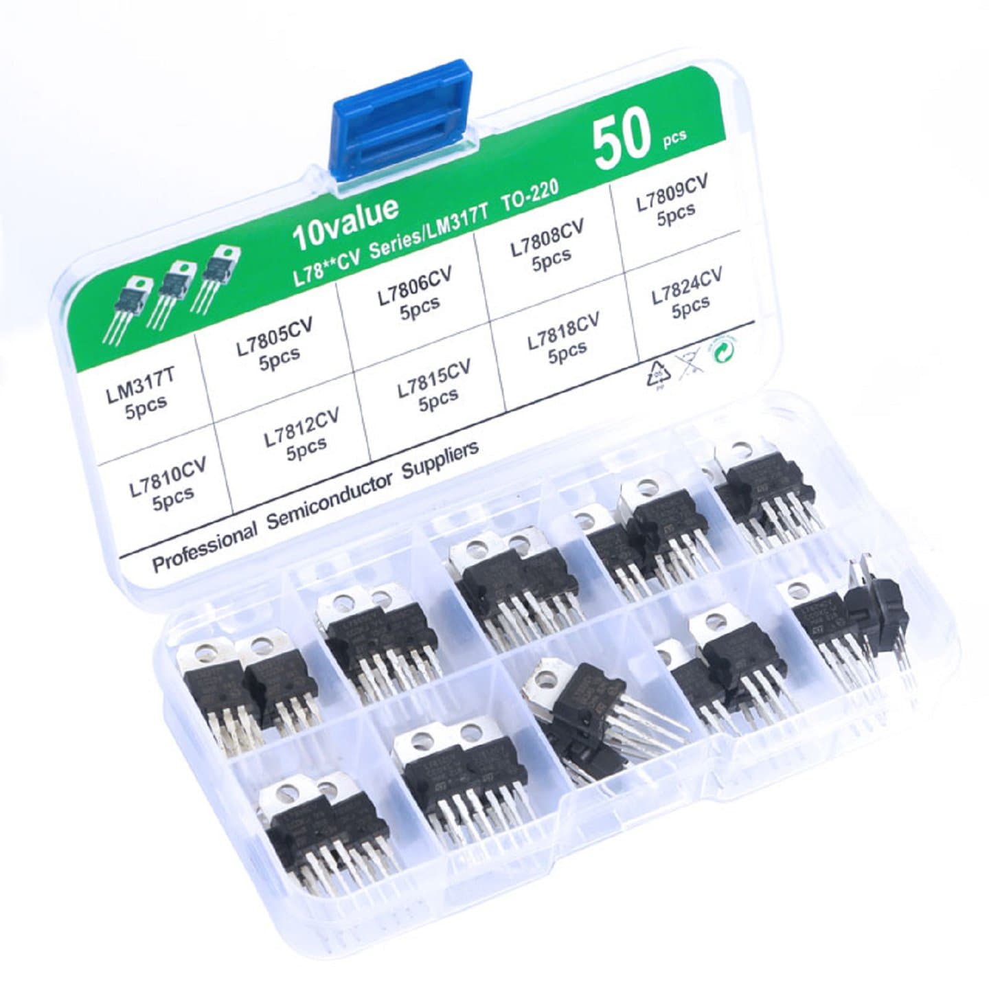 Voltage Regulator kit 50pcs — image 1