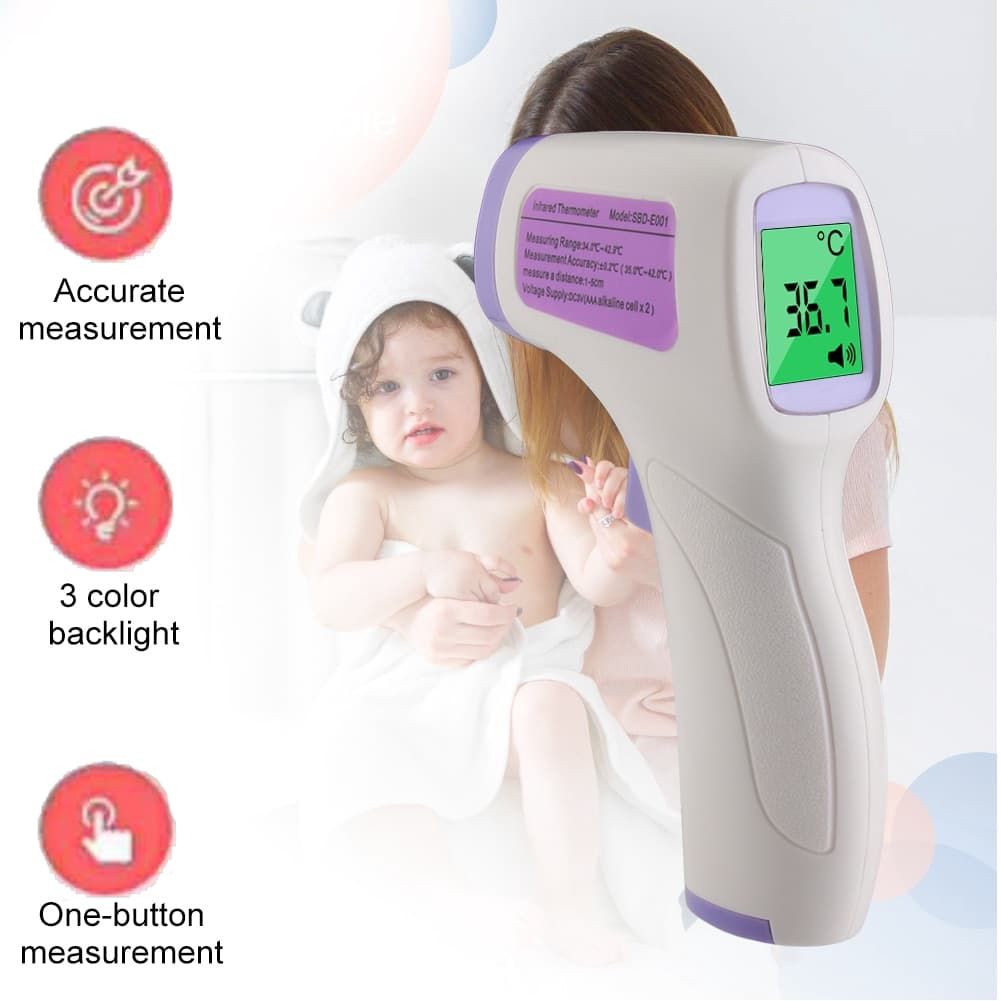 TG8818N Non-contact LCD Digital IR Infrared Thermometer — image 1
